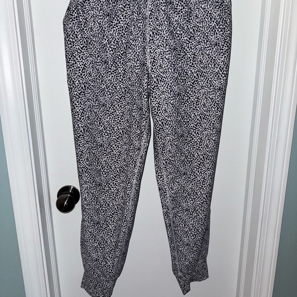 Black and White Workout Joggers